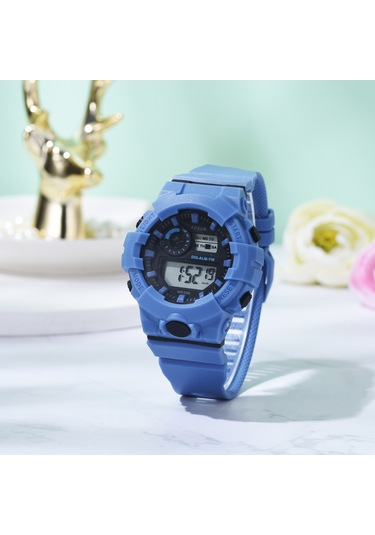 Xr4558 Çok Fonksiyonlu Şık Spor Dijital Elektronik Saat Şık Unisex Kol Saati Öğrenciler İçin Erkekler Kadınlar Aşıklar Çok Renkli