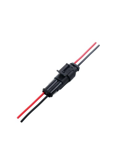 Kablolu 2-pin Su Geçirmez Konnektör Takımı-4979