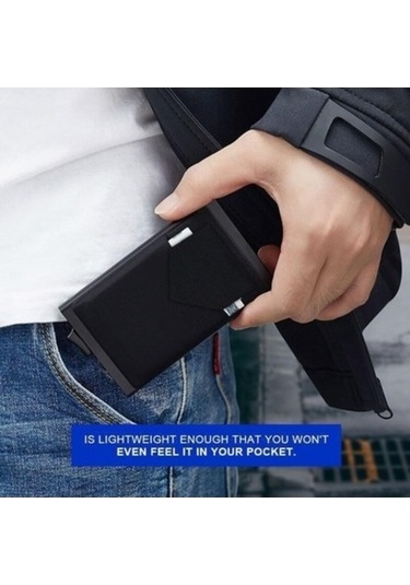 Trendooze Linjinxu Rfıd Metal Kart Kılıfı, Kredi Kartı Tutucu, Yeşil Diğer