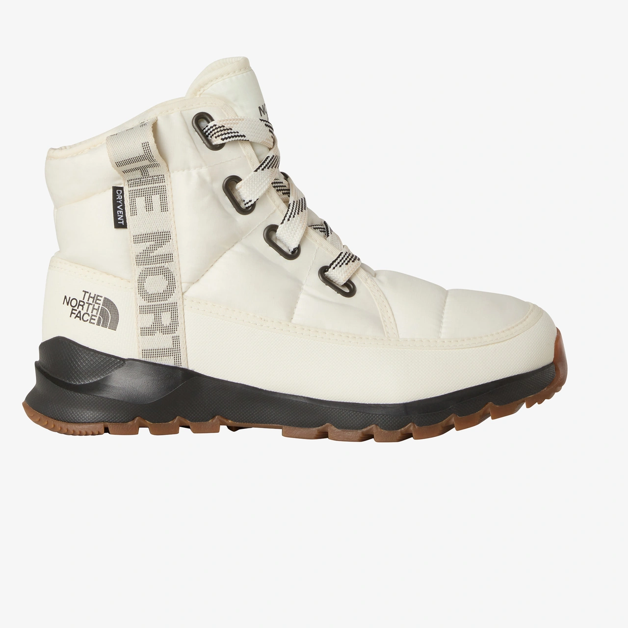 The North Face Thermoball Lace Up Luxe Su Geçirmez Kadın Beyaz Bot Nf0a817wq4c1 Beyaz