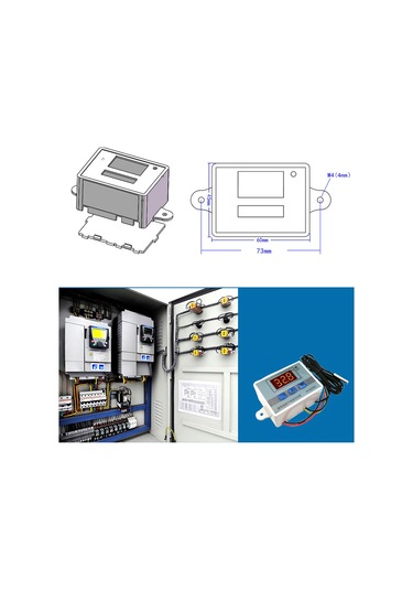 Springsun Xh-w3002 Akıllı Sıcaklık Kontrol Cihazı -50 110 C, 0.1 C Doğruluk, 1m Su Geçirmez Prob, 110v-220v, Inkübasyon/akvaryum Uygulamaları