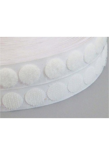 Yuvarlak Kesim (para Para), Cırt Bant, Arkası Yapışkanlı 2 Cm Bey