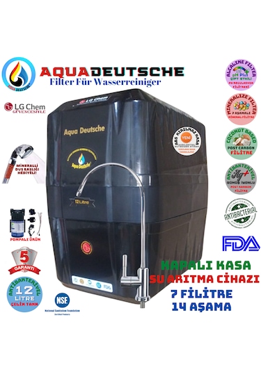 Elegance Pompalı12 Lt 7 Filitre 14 Aşama Su Arıtma Cihazı