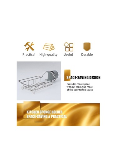 Fortunelane 201 Çelik Çift Katlı Mutfak Musluk Rafı - Su Tüpü 18-22mm Uyumlu, Hızlı Kurutma, Gizli Kanca Ve Boşaltma Delikleri İl Diğer