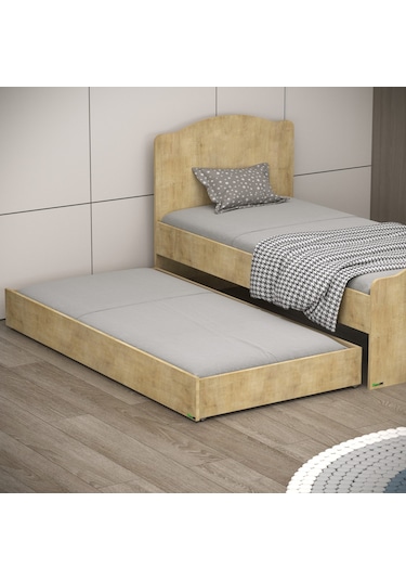 Garaj Home Yaren Yavrulu Karyola - Meşe Diğer