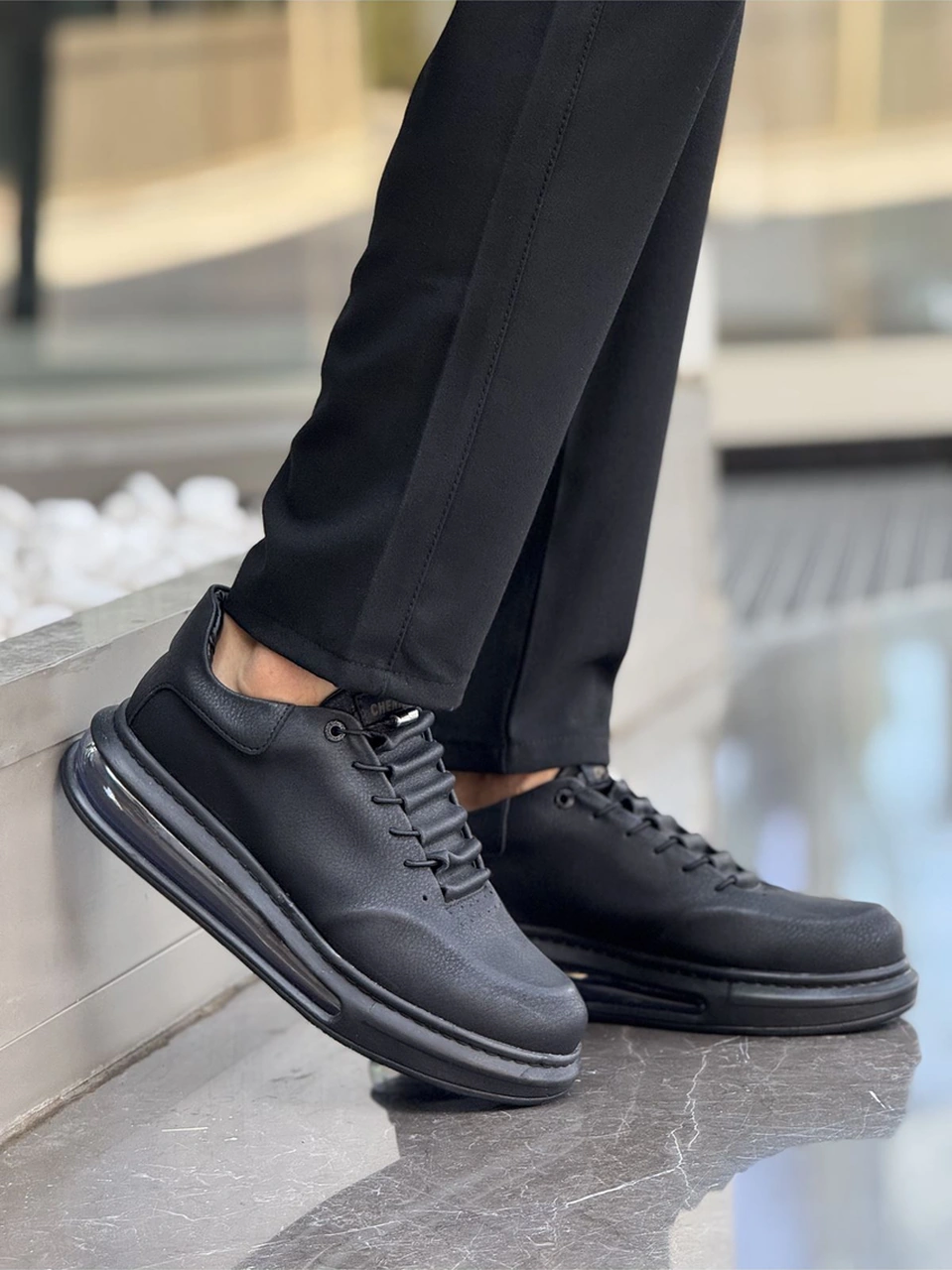 Ch415 - Cst Avax Erkek Ayakkabı Sıyah Çok Renkli