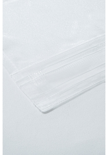 Diego Mira Tül Perde Beyaz 140x270 Beyaz