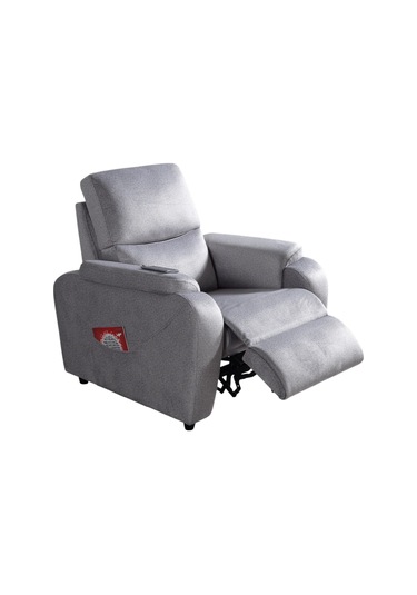 Alis Tekli Berjer Rehome Tekli Tv Koltuğu 75x90x105 Cm Gri