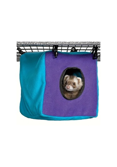 Elmpaly Mavi Mor Sıçan Sincap Sugar Glider Gine Domuzu Kuş Sıcak Yuva Küp Asılı Kafes