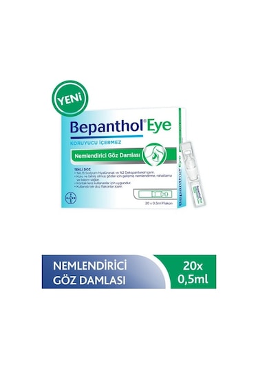 Bepantholeye Nemlendirici Tekli Doz 20x0.5 ML Flakon