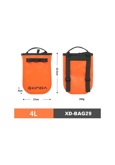 Pazly Dayanıklı Tırmanış Çantası - Hafif, Çok Amaçlı, Portatif 4l Yeşil Yeşil