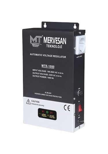Mervesan 1000va Kombi Voltaj Regülatörü