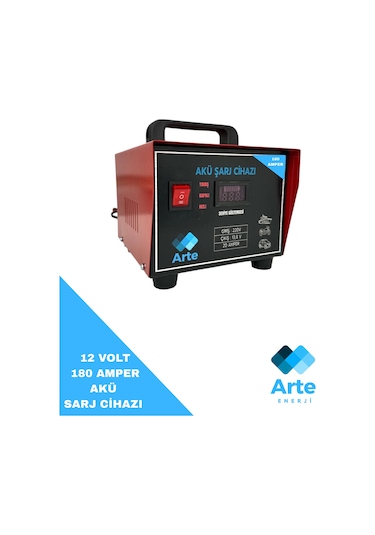 Arte Akü Şarj Cihazı 12 Volt 180 Amper