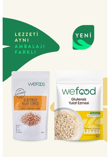 Wefood Glütensiz Yulaf Ezmesi 300 G