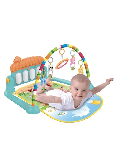 Babycim Piyanolu Oyun Halısı - Mantar