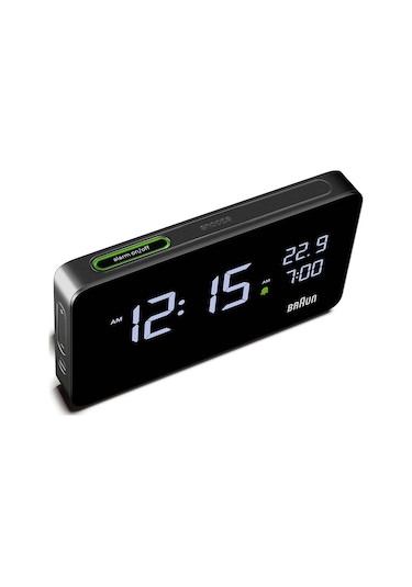 Braun Bc20beu Siyah Dijital Alarmlı Masa Saati Brn.bc20beu