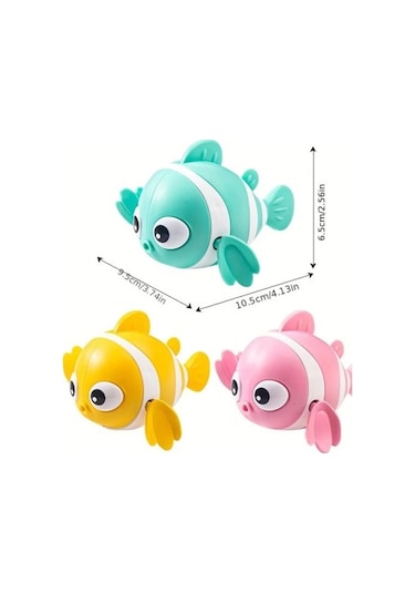 Kurmalı Balık Bebek Banyo Oyuncağı