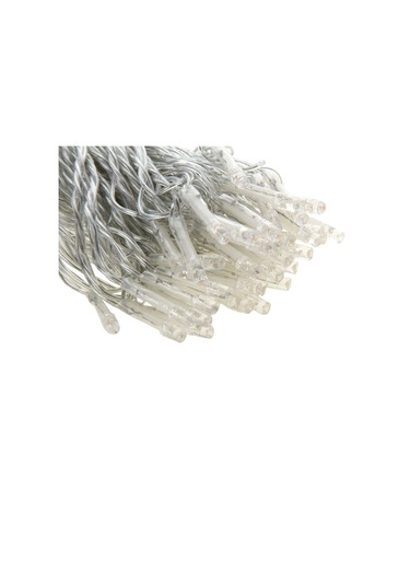 Sones 5m İp Dekorasyon Işığı, Noel Partisi İçin, 50 Led, Beyaz Işık, Pil İle Çalışır Diğer