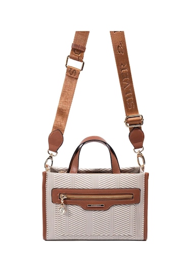 Silver Polo Sp1271-m132 Kadın El Çantası Bej Bej