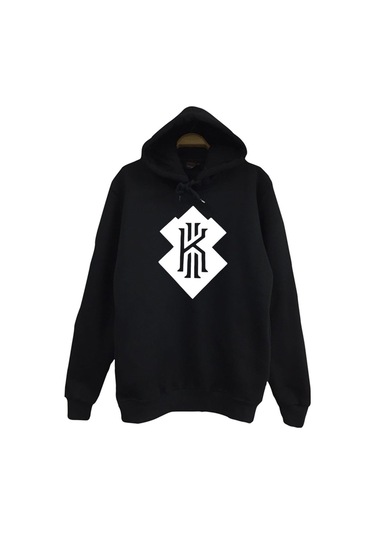 Kyrıe Irvıng Baskılı Sweatshirt Siyah