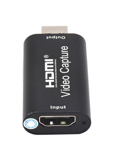 Ruicoo Dm-hf200 Usb 2.0 Ses Ve Görüntü Yakalama Kartı - 4k Destekli, Obs Ve Canlı Yayın Uyumlu