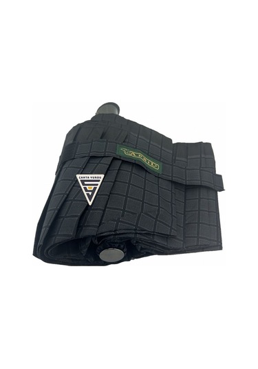 April A-216g A4 Su Geçirmez 10 Telli Tam Otomatik Şemsiye Siyah