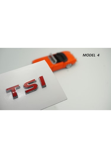 Volkswagen Tsi Bagaj Krom Abs 3M 3D Logo Amblem 4