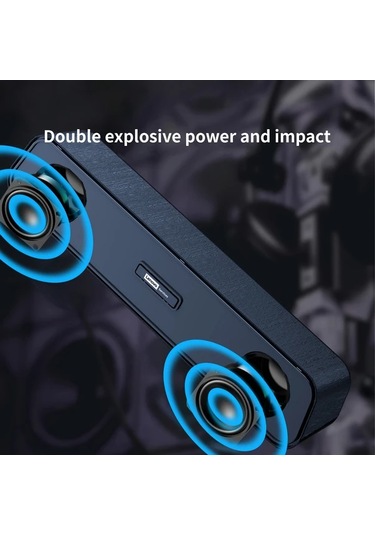 Willowhaven Lenovo Usb Bağlantılı Siyah Masaüstü Hoparlörler, Surround Ses Ve Gelişmiş Ses Deneyimi