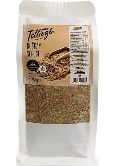 Tellioğlu Buğday Kepeği 250 G