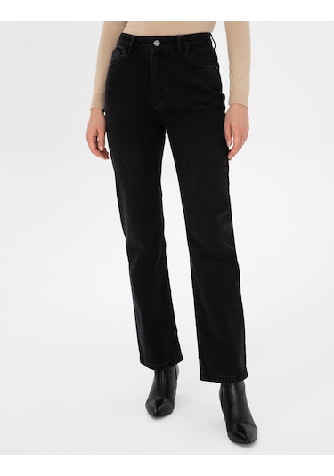 Pierre Cardin Kadın Siyah Pantolon Jean 50318236-vr046 Siyah