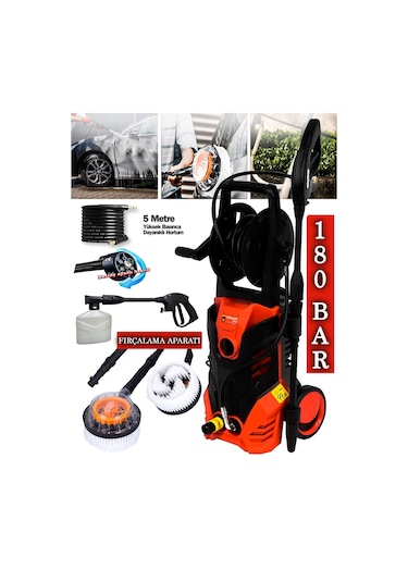 Germany Style 150 ST 180 Bar Elektrikli Yüksek Basınçlı Yıkama Makinesi