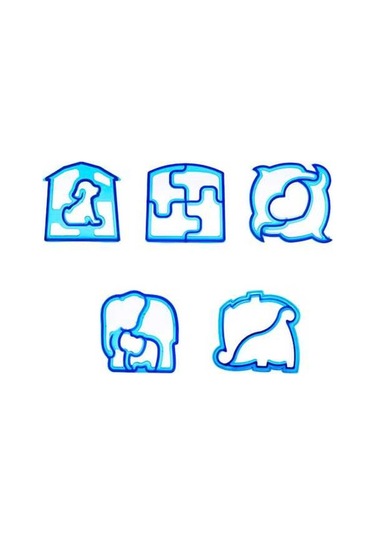 Bloomnest Çocuklarınızın Bayılacağı Renkli Sandviç Kesici 13'lü Set, Exultimate Sevimli Tasarımlar Diğer