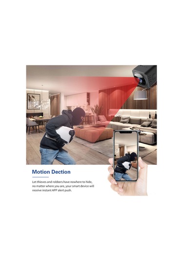 Yaozixa Ev Güvenliği Kamera: Kablosuz Wifi, Hd Gece Görüşü, Sesli Konuşma, Yeni Mini Kare Dvr Diğer