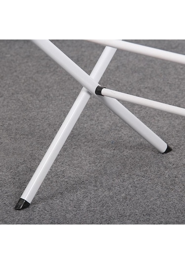 Jms Katlanır Kurutma Rafı Metal Standı Asılı Ev Çamaşır Elbise Havlu Beyaz