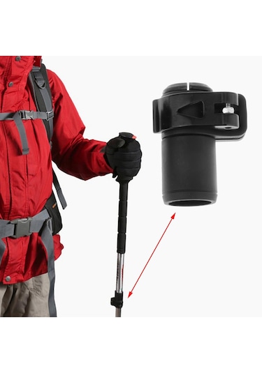 Homyl Yürüyüş Direği Kilidi Hızlı Kilit Siyah-toka-18mm Siyah Toka 18mm