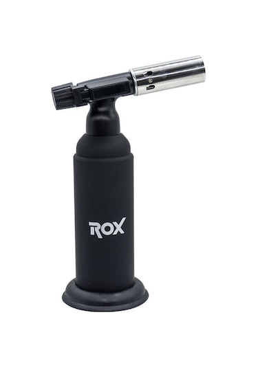 Rox Bs-850 Iki Alev Çıkışlı Bütan Gaz Torch Pürmüz Kırmızı
