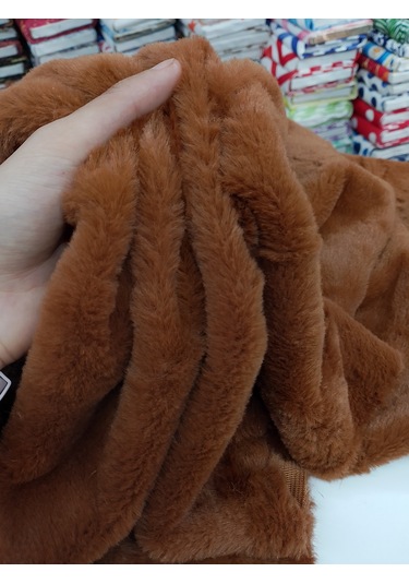 Toskana Peluş Kumaş Kiremit