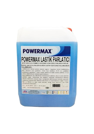 Powermax Oto Lastik Parlatıcı Temizleyici 5 KG