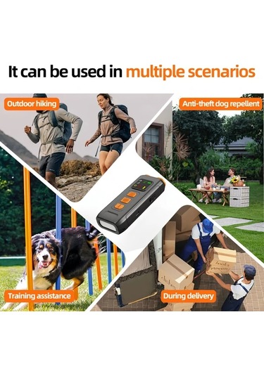 Willowhaven Siyah Ses Dalgası Teknolojili Köpek Eğitim Cihazı - Usb Şarjlı Uzun Menzilli