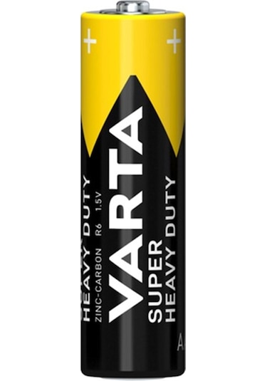 Varta Super Heavy Duty AA Kalem Pil 12'li + Super Heavy Duty AAA İnce Kalem Pil 12'li