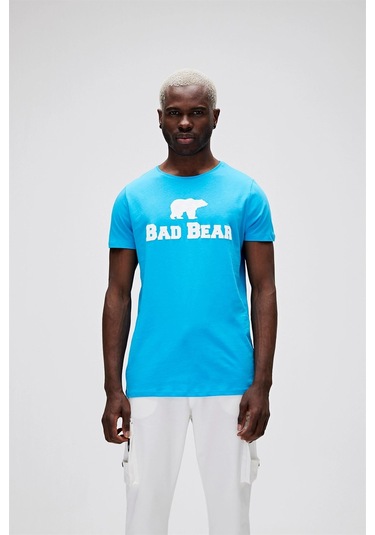 Bad Bear Erkek Tişört Bad Bear Tee-21881 Turkuaz