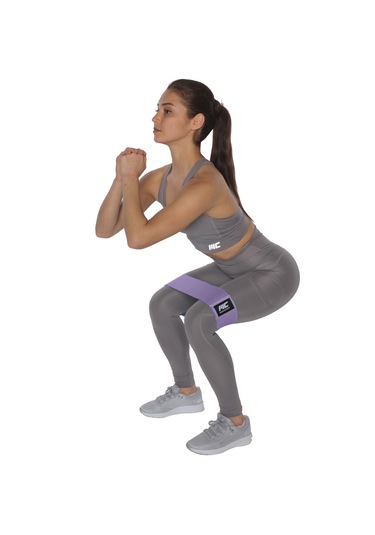 Musclecloth Loop Band Direnç Bandı Hafif Mor