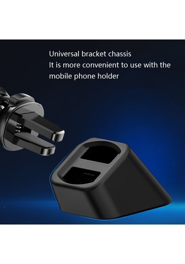 Sones Parça Araç Telefonu Tutucu Tabanı Universal Araç Hava Çıkış Klipsi Braket Tabanı, Renk: Rose Gold Reflektif