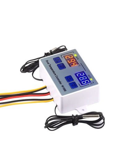 Yate10 W1088 Ac 220v 10a Çift Kontrollü Termostat