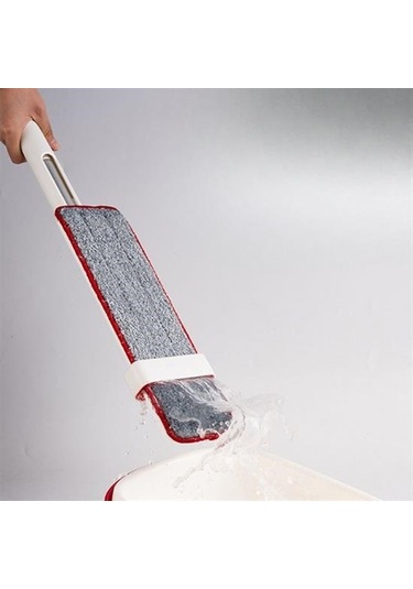 Büro Ev Ofis Yazlık Hijyeni İçin 2 Fonksiyon Paspas Spreyli Sıkmalı Mop Temizlik Seti