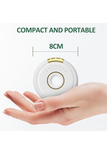 Maiyame Beyaz Bluetooth 5.0 Gürültü Ve Müzik Çalar - 7 Farklı Gürültü, 15-30-60 Dakika Zamanlayıcı, Ses Ayarlı Uyku Aleti Beyaz