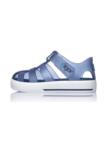 İgor Star Unisex Çocuk Sandalet S10171 Lacivert