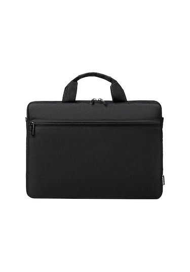 Klasik Dizüstü Bilgisayar Çantası, İnce Evrak Çantası, Omuz Çantası, Su Geçirmez, Köpük Dolgulu, Çarpışma Önleyici Koruma, 15,6 İnç Diğer