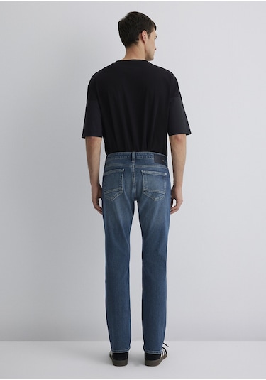 Mavi - Jake Mavi Pro Indigo Puslu Comfort Jean Pantolon 0042289336 Koyu Mavi