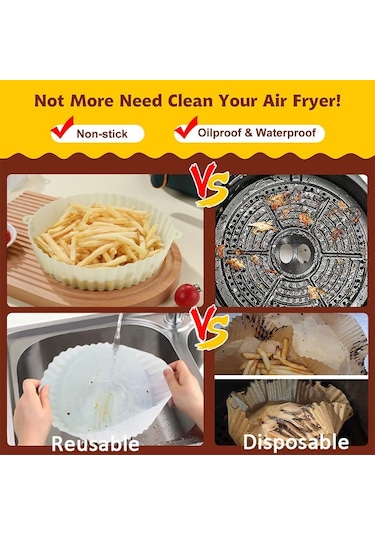 Mavi Fritöz Silikon Pot Fritözler Fırın Pişirme Tepsisi Pizza Kızarmış Tavuk Fritöz Aksesuarları Yuvarlak Tava Yeniden Kullanılabilir Mat Mavi